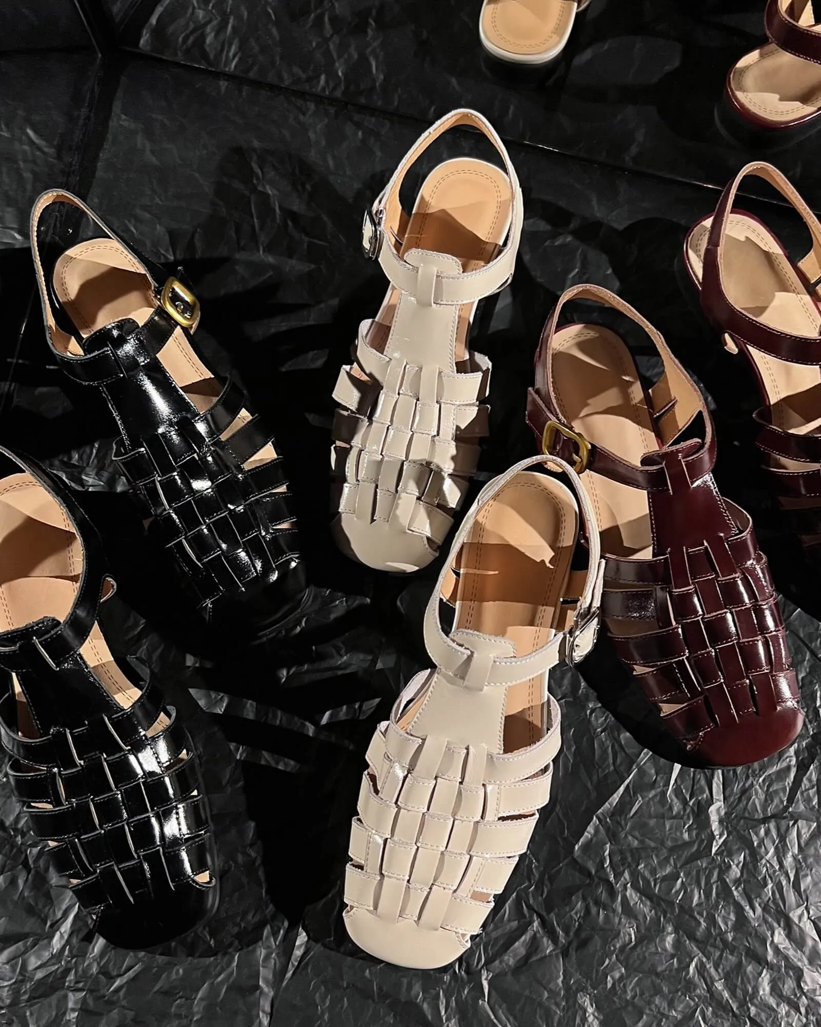 459 - Woven Fisherman Sandals