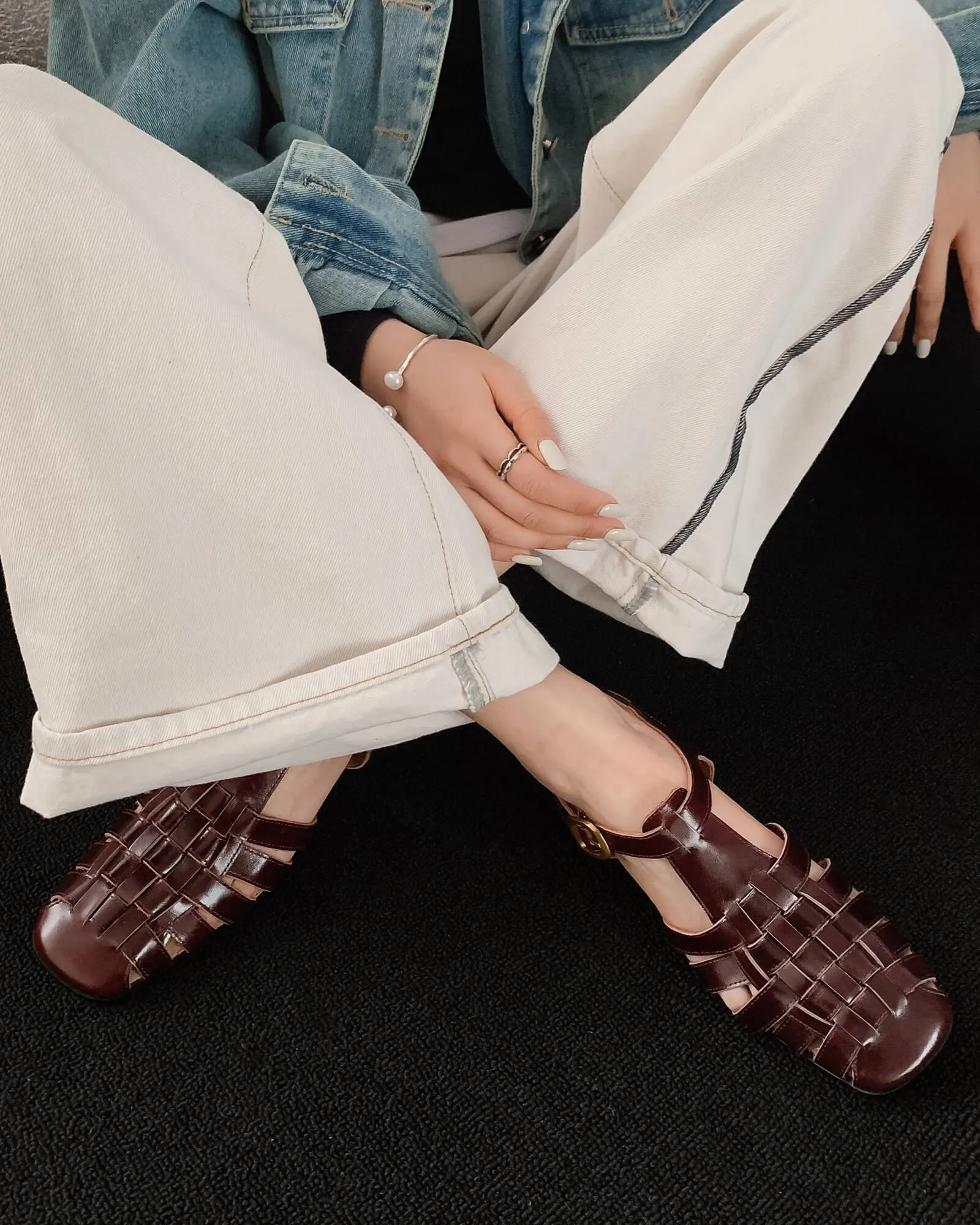 459 - Woven Fisherman Sandals