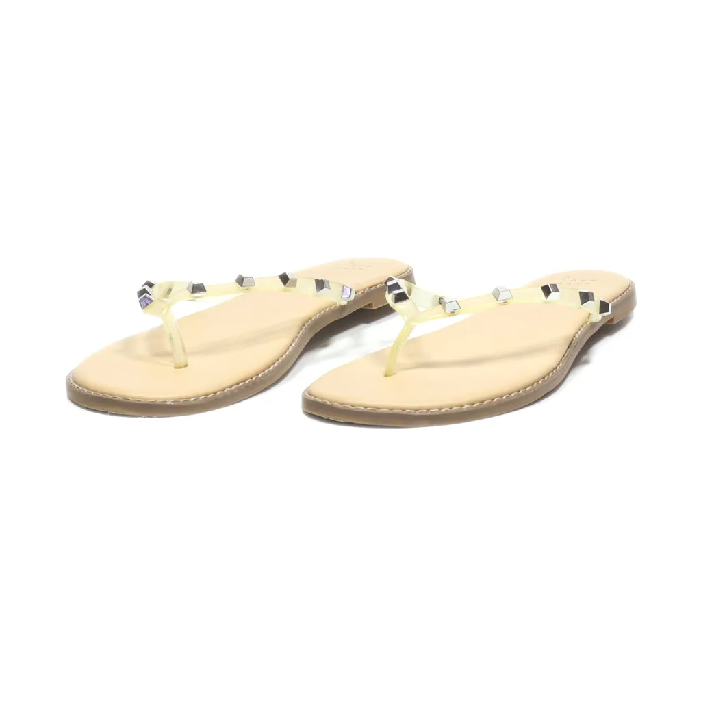 A New Day Slippers Rubber Beige Colour For Women