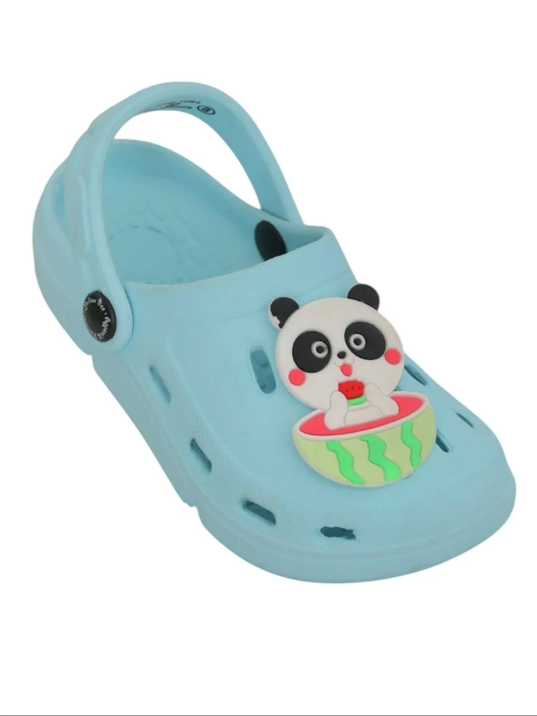 Adorable Panda-Themed & Watermelon Design Clogs for Girls