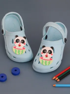 Adorable Panda-Themed & Watermelon Design Clogs for Girls