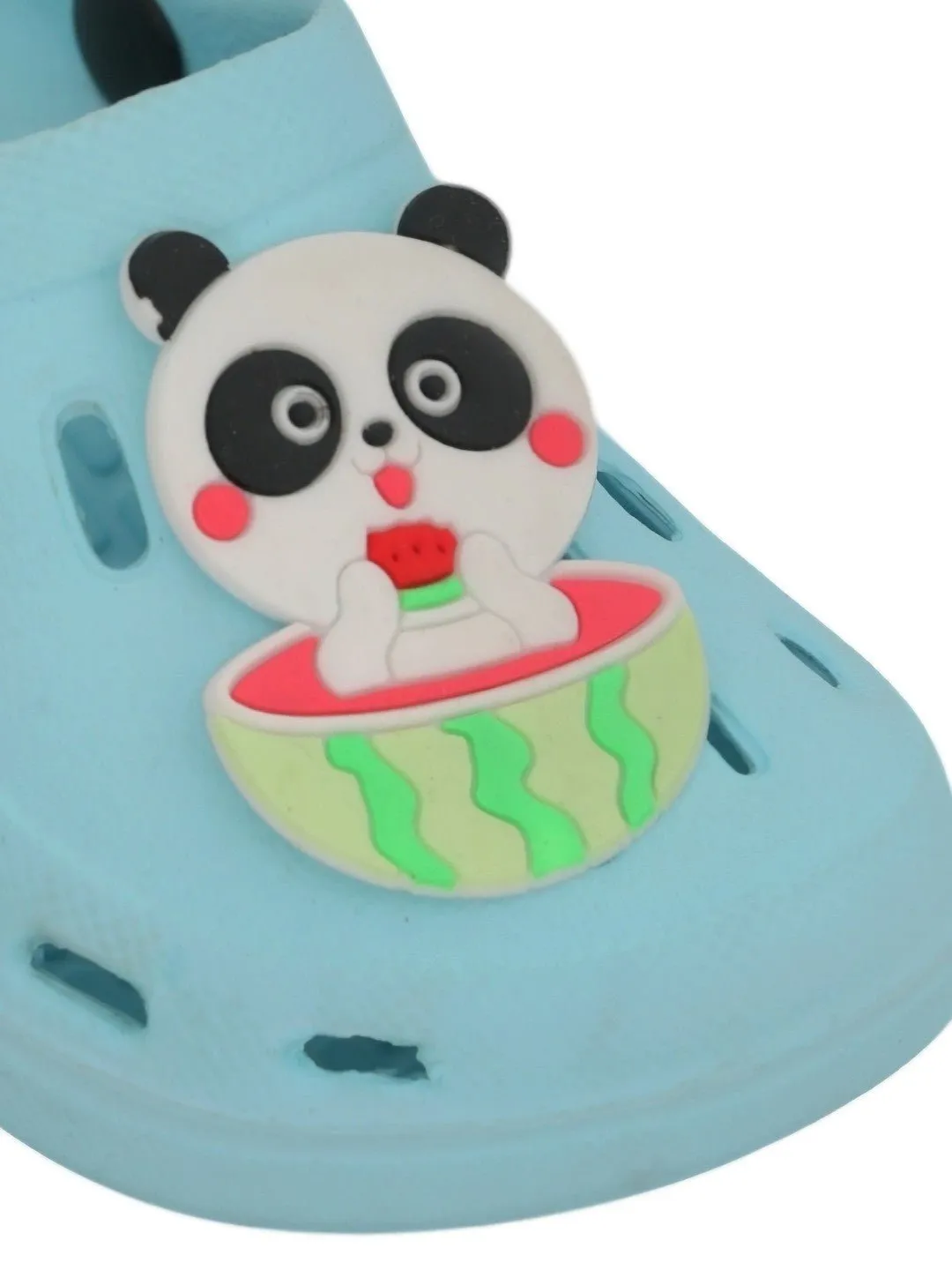 Adorable Panda-Themed & Watermelon Design Clogs for Girls