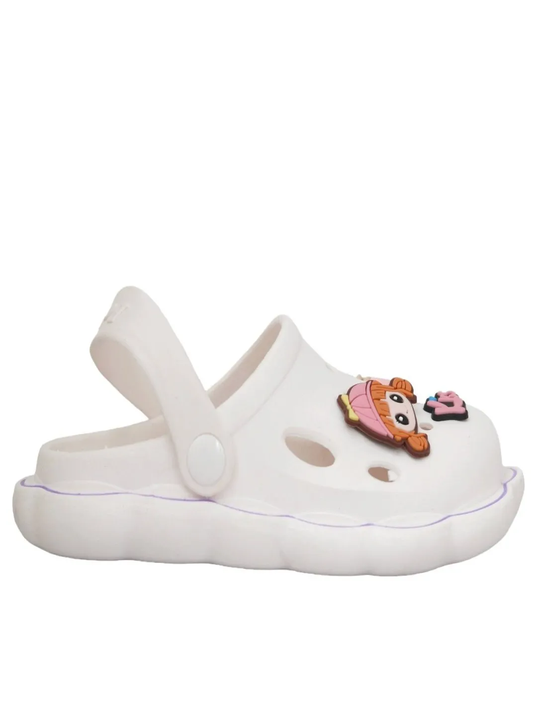 Adorable Strawberry and Doll Motif Clogs for Toddlers - Perfect First Steps