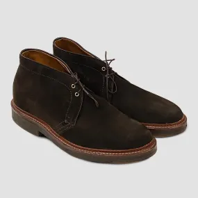 Alden x Silver Deer Chukka Boot in Chocolate Suede and Crepe Sole
