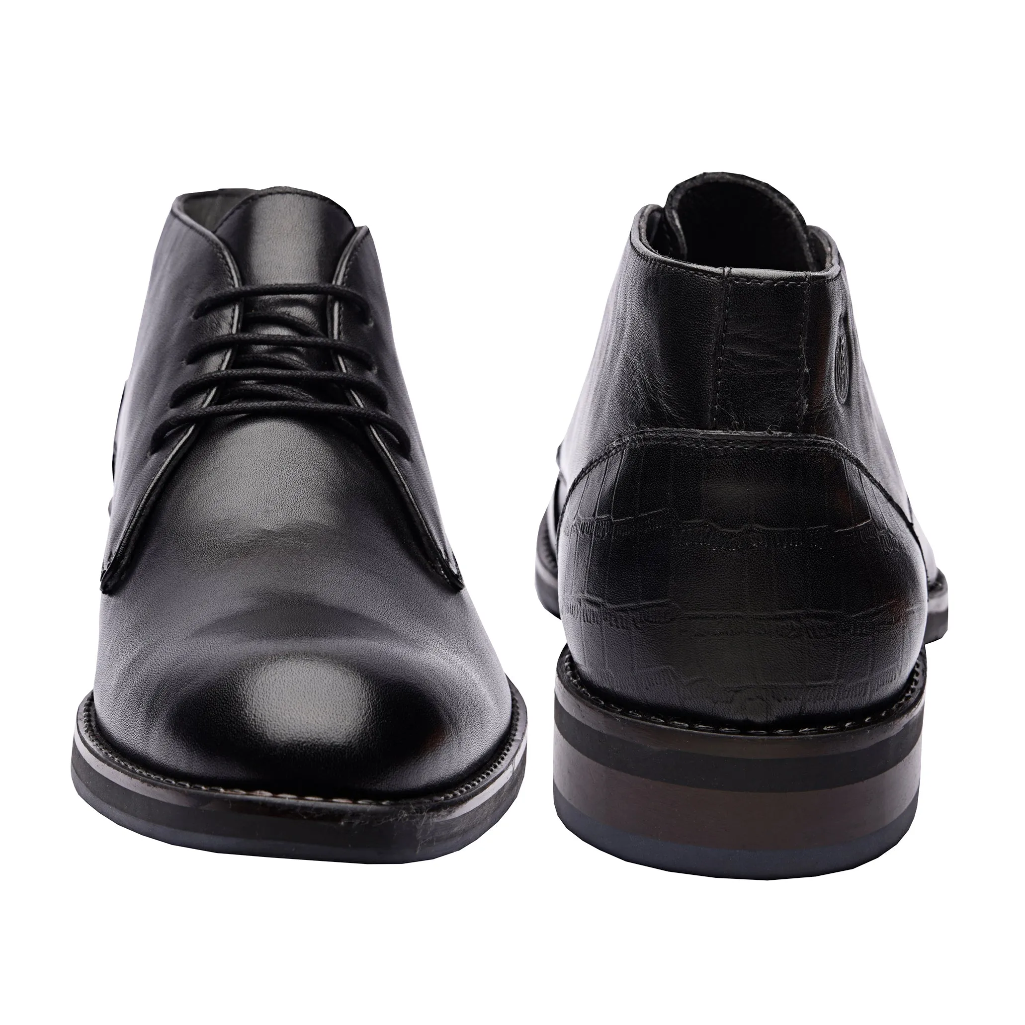 Antoine Plain Toe Chukka Boots