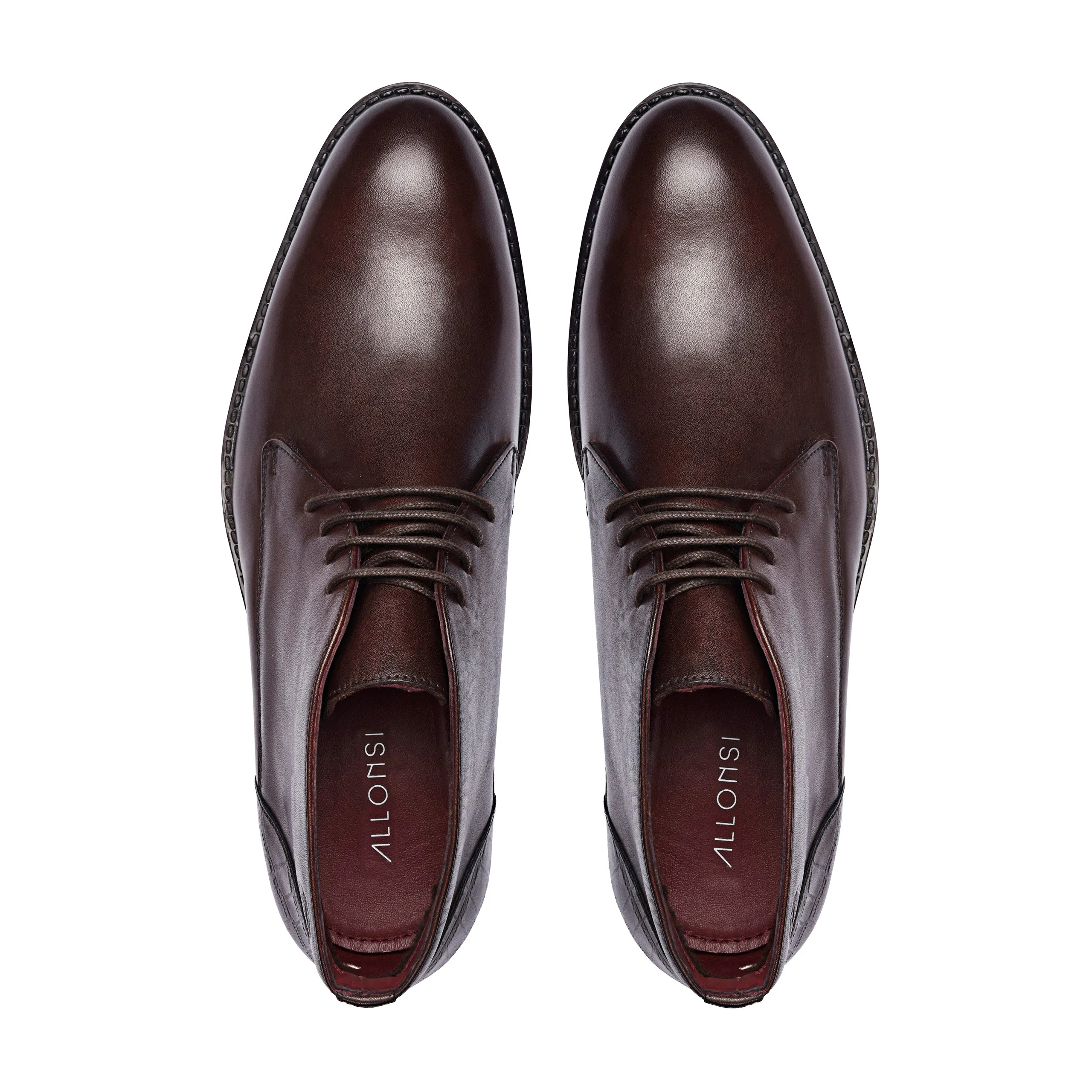 Antoine Plain Toe Chukka Boots