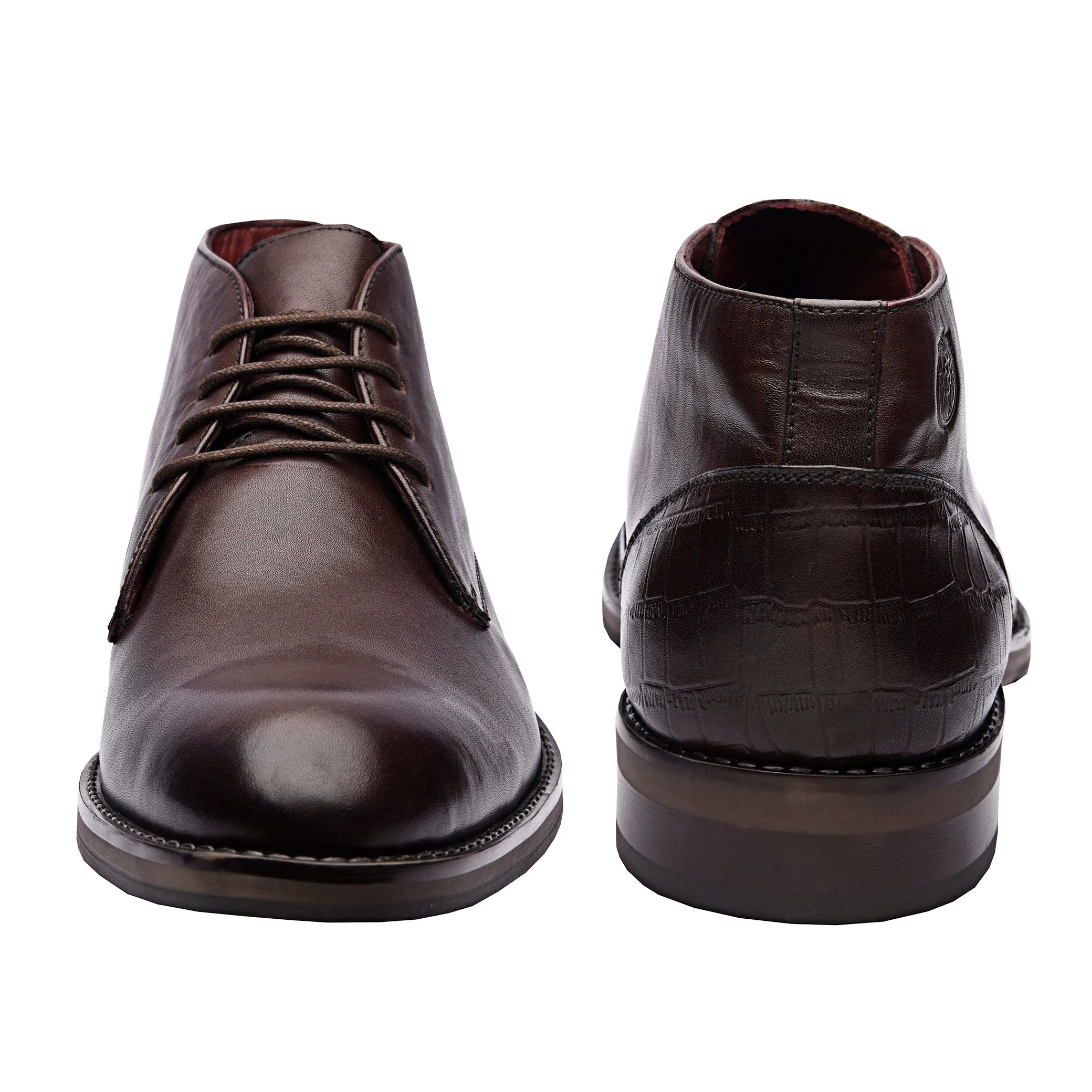 Antoine Plain Toe Chukka Boots