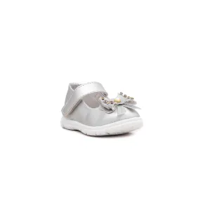 Babies Silver Casual Booties KD7769