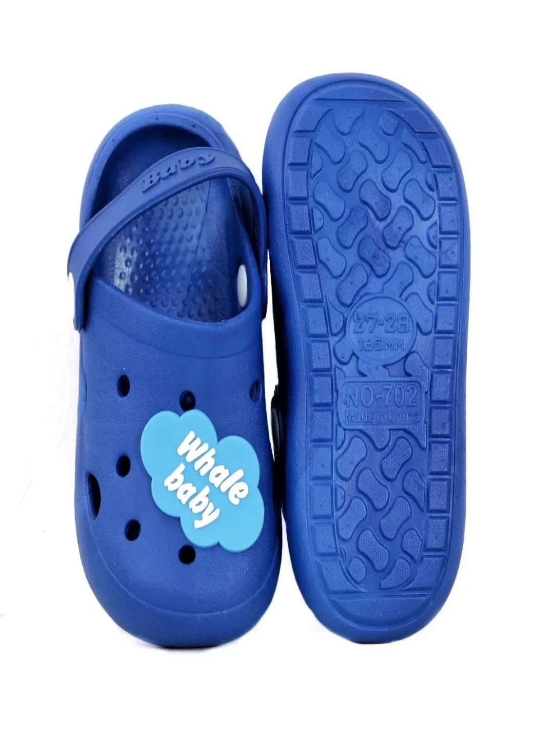 Baby Whale Blue Clogs for Boys