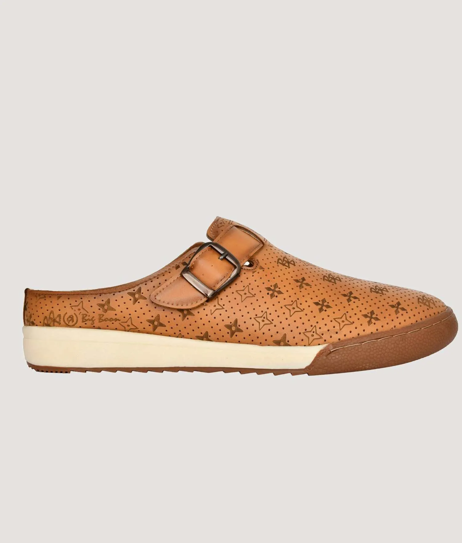 Big Boon Men's Printed Ethnic Clogs