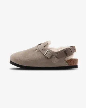 Birkenstock Tokio Shearling Taupe