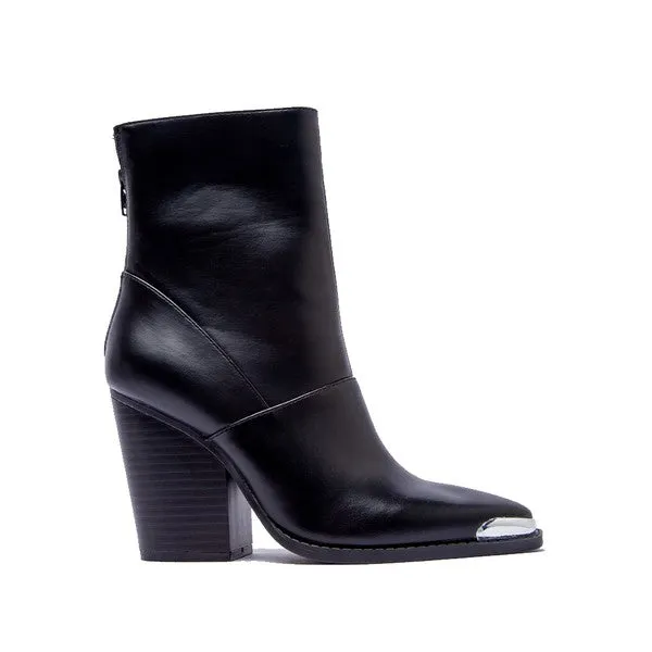 Black Western Booties
