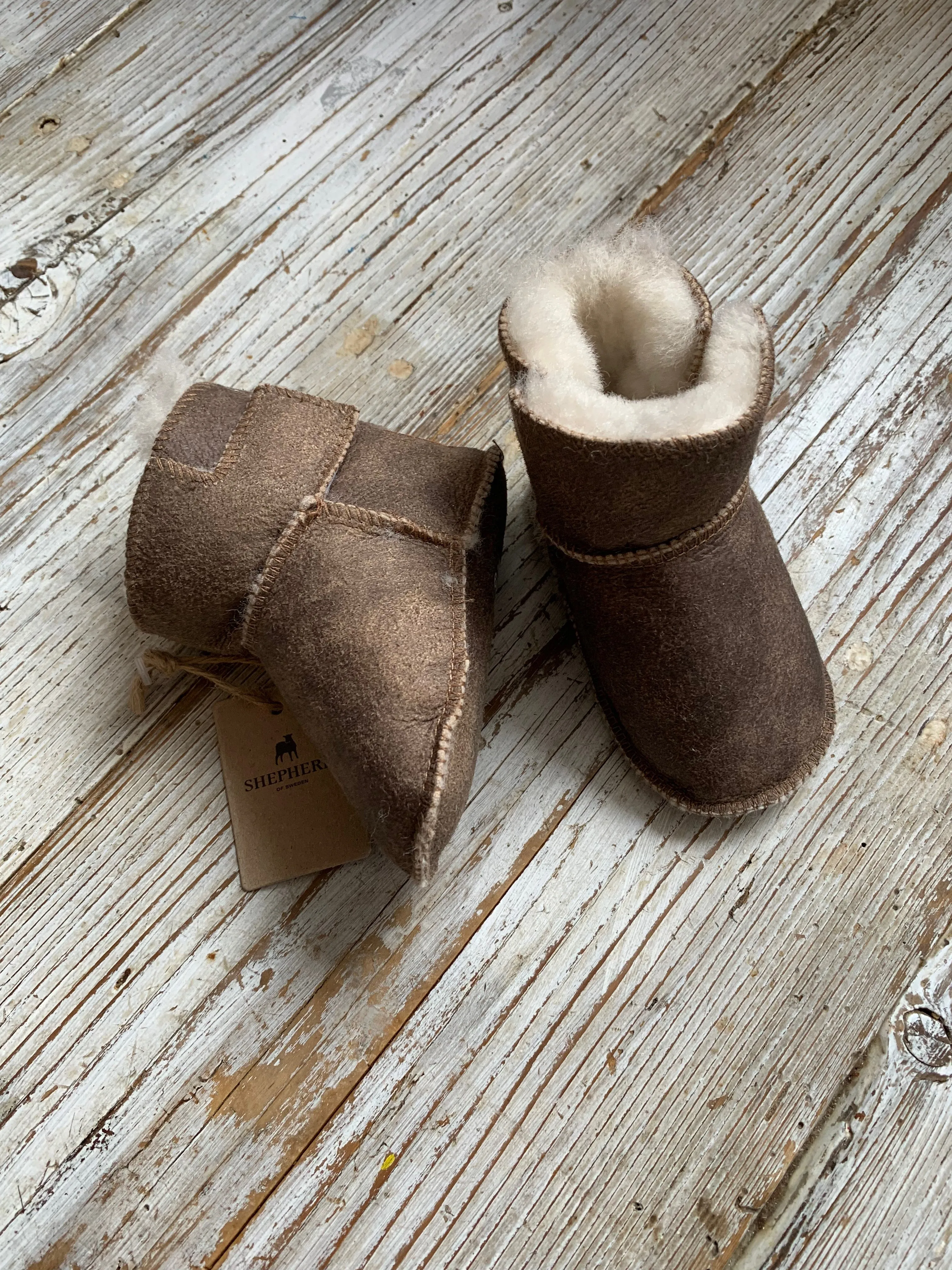 Boras Babies Sheepskin Slipper