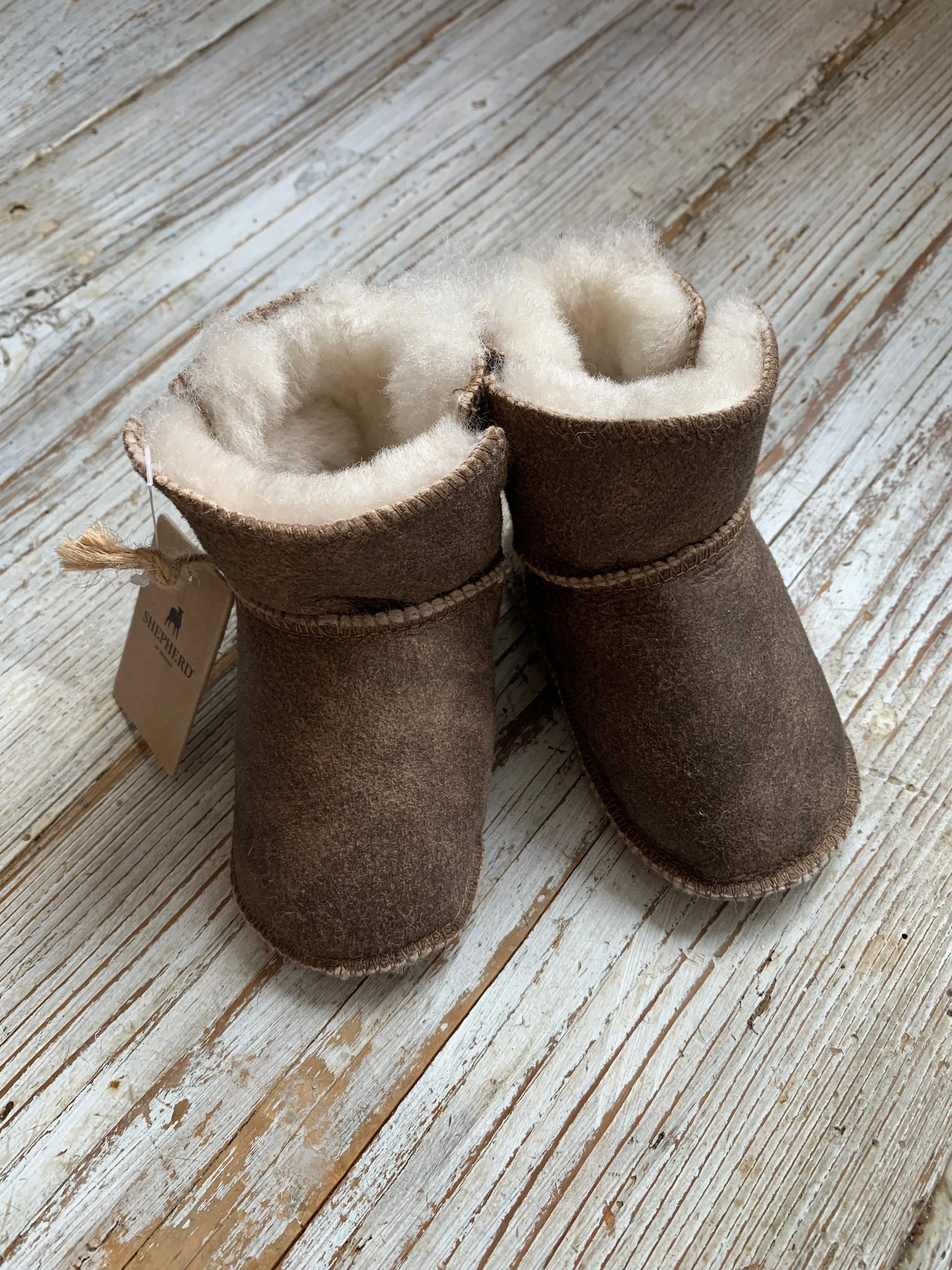 Boras Babies Sheepskin Slipper
