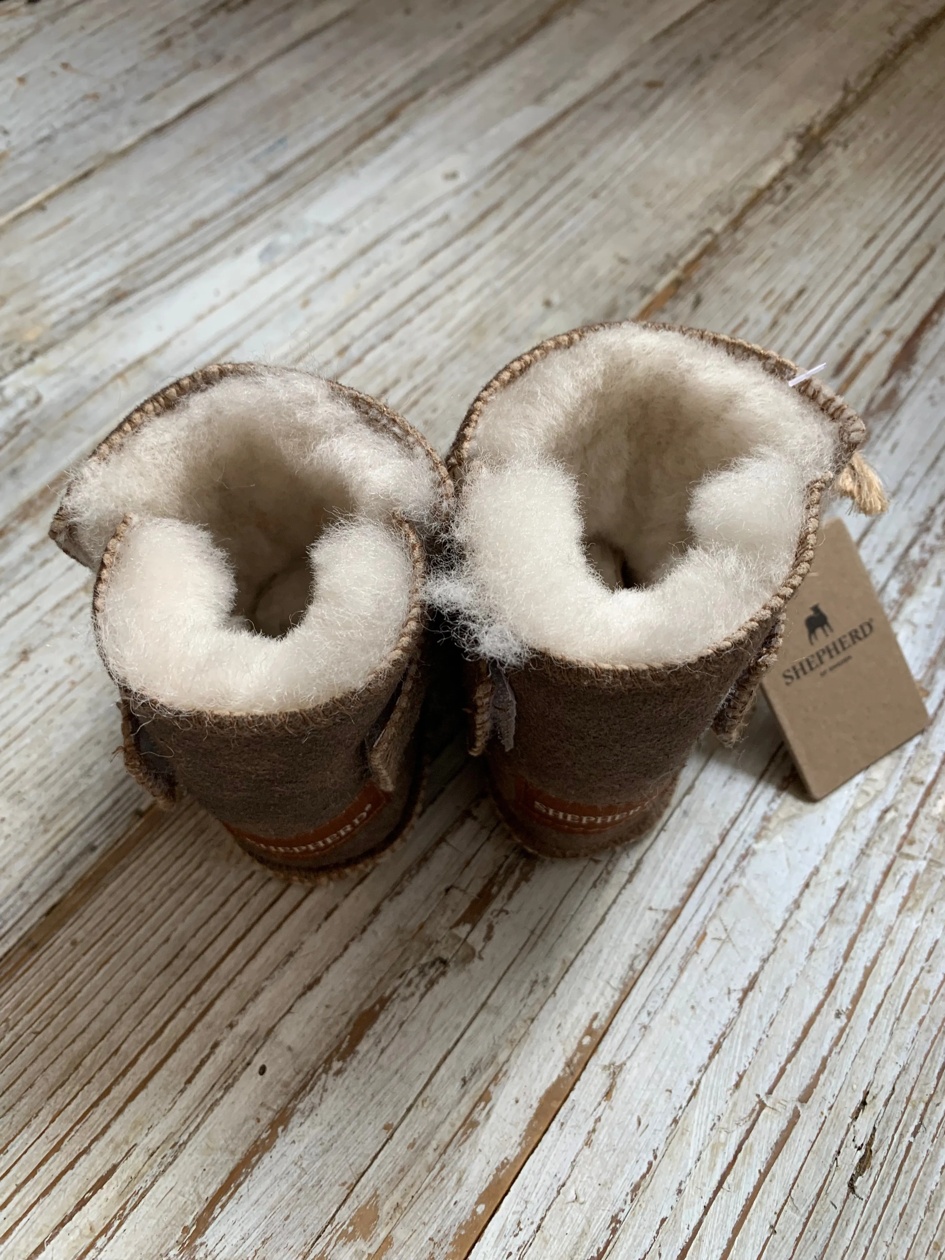 Boras Babies Sheepskin Slipper
