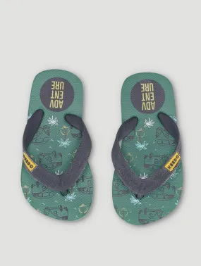 Boys Palm Flip Flops