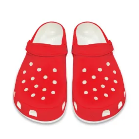 Candy Apple Red Women's Clogs