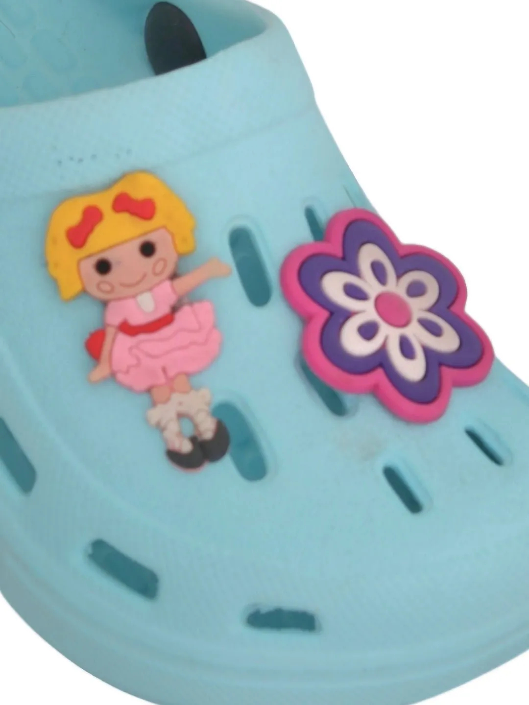Charming Butterfly, Flower and Doll Design Clogs for Girls