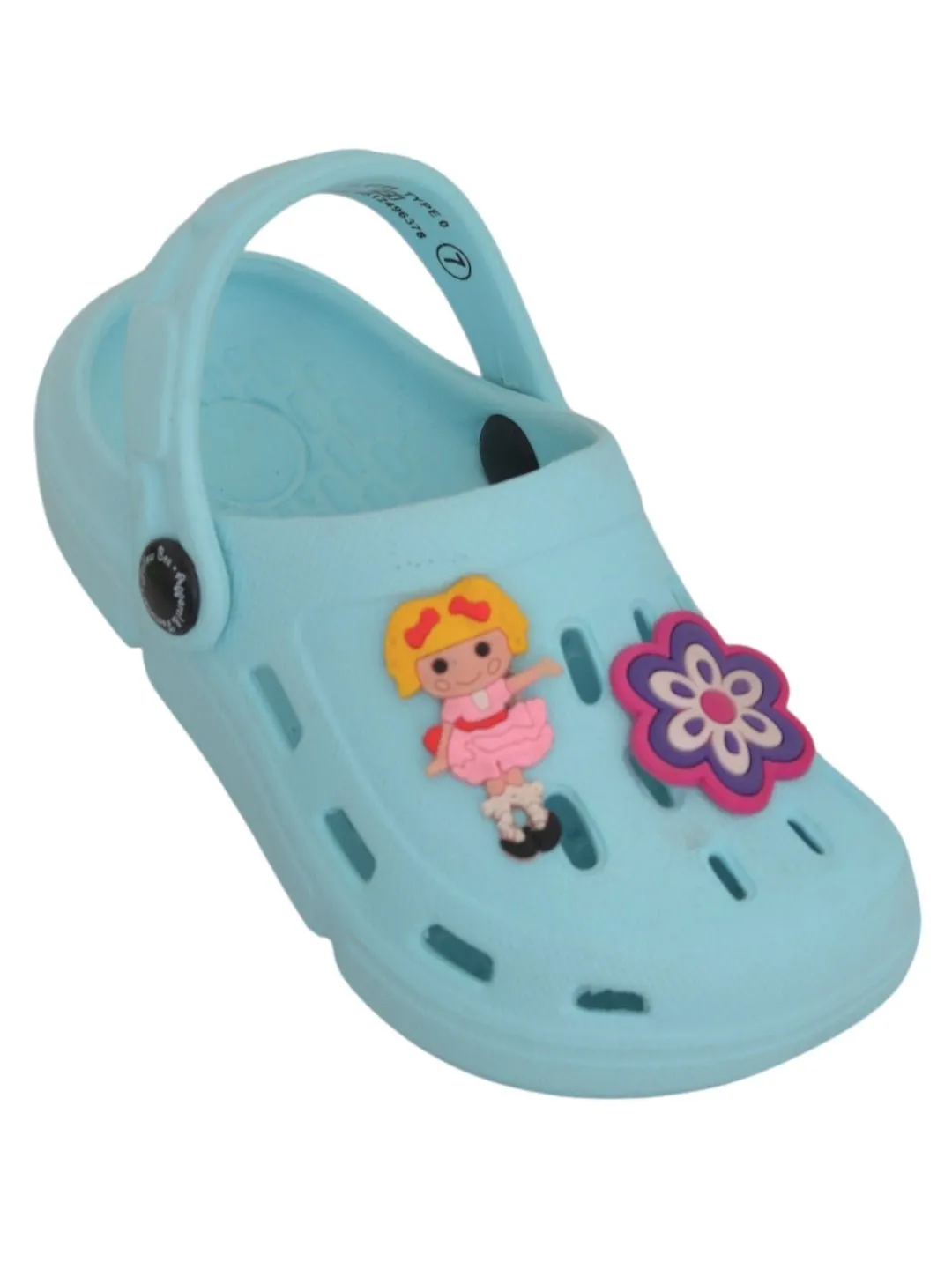 Charming Butterfly, Flower and Doll Design Clogs for Girls