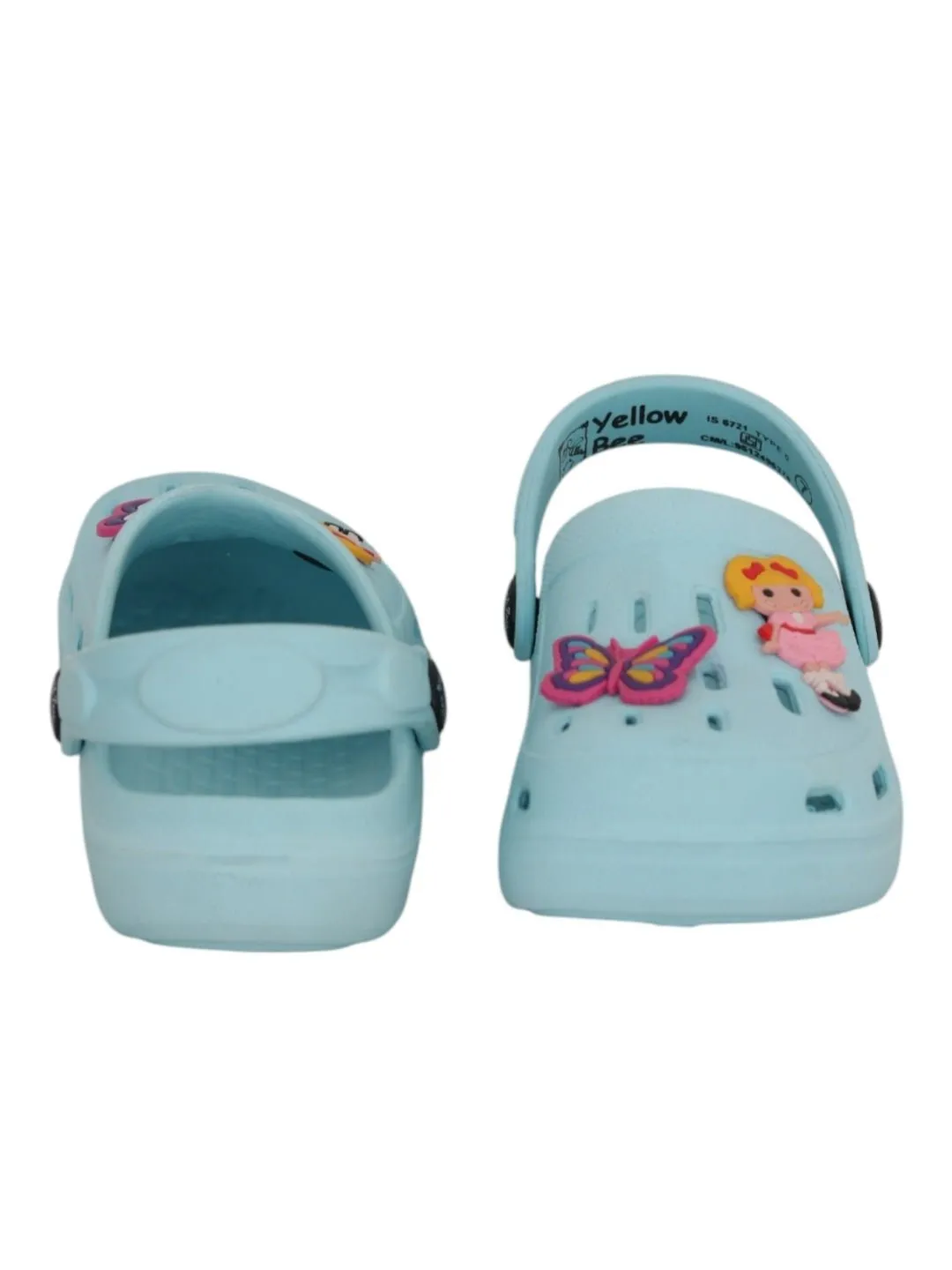 Charming Butterfly, Flower and Doll Design Clogs for Girls