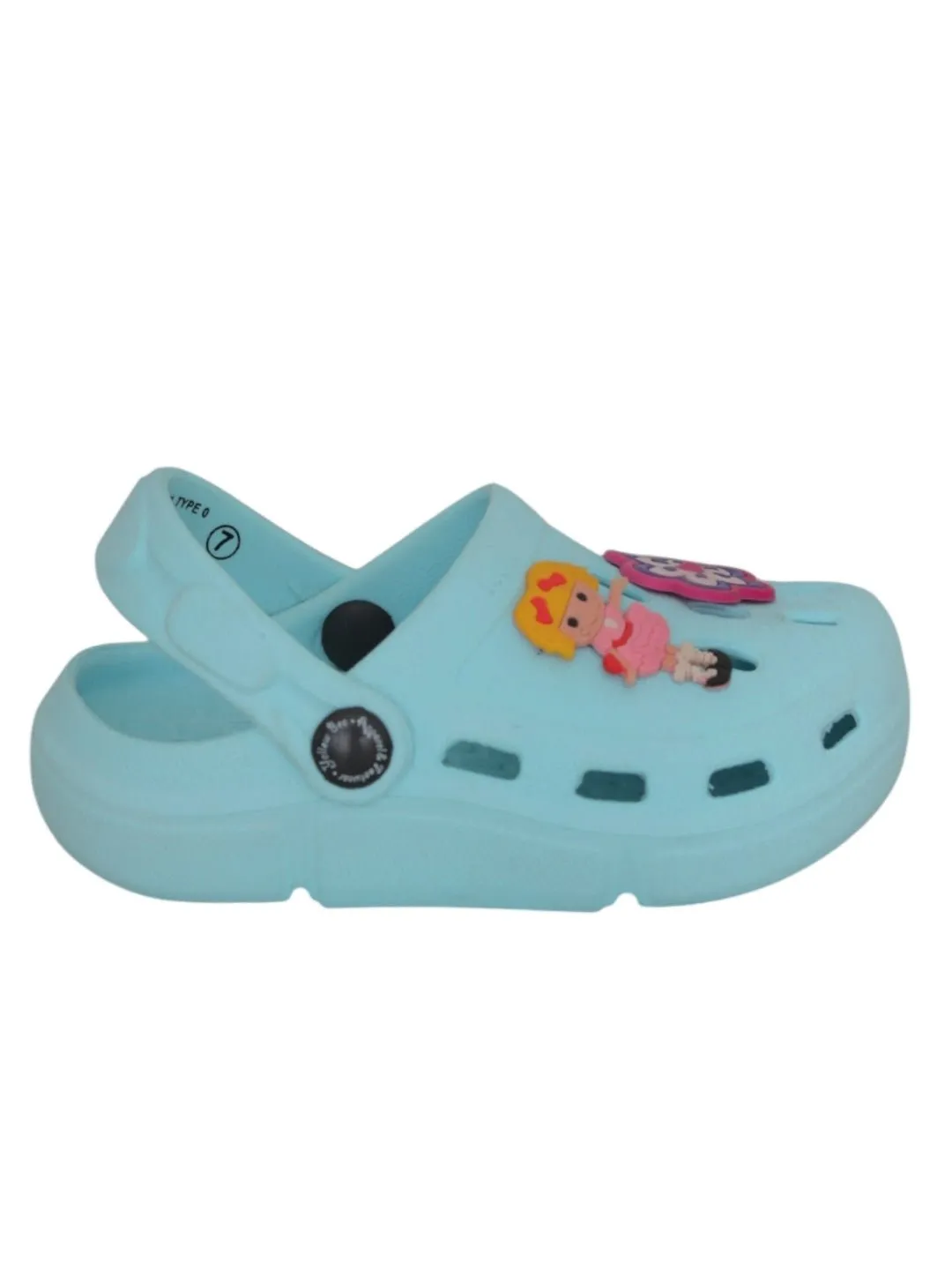 Charming Butterfly, Flower and Doll Design Clogs for Girls