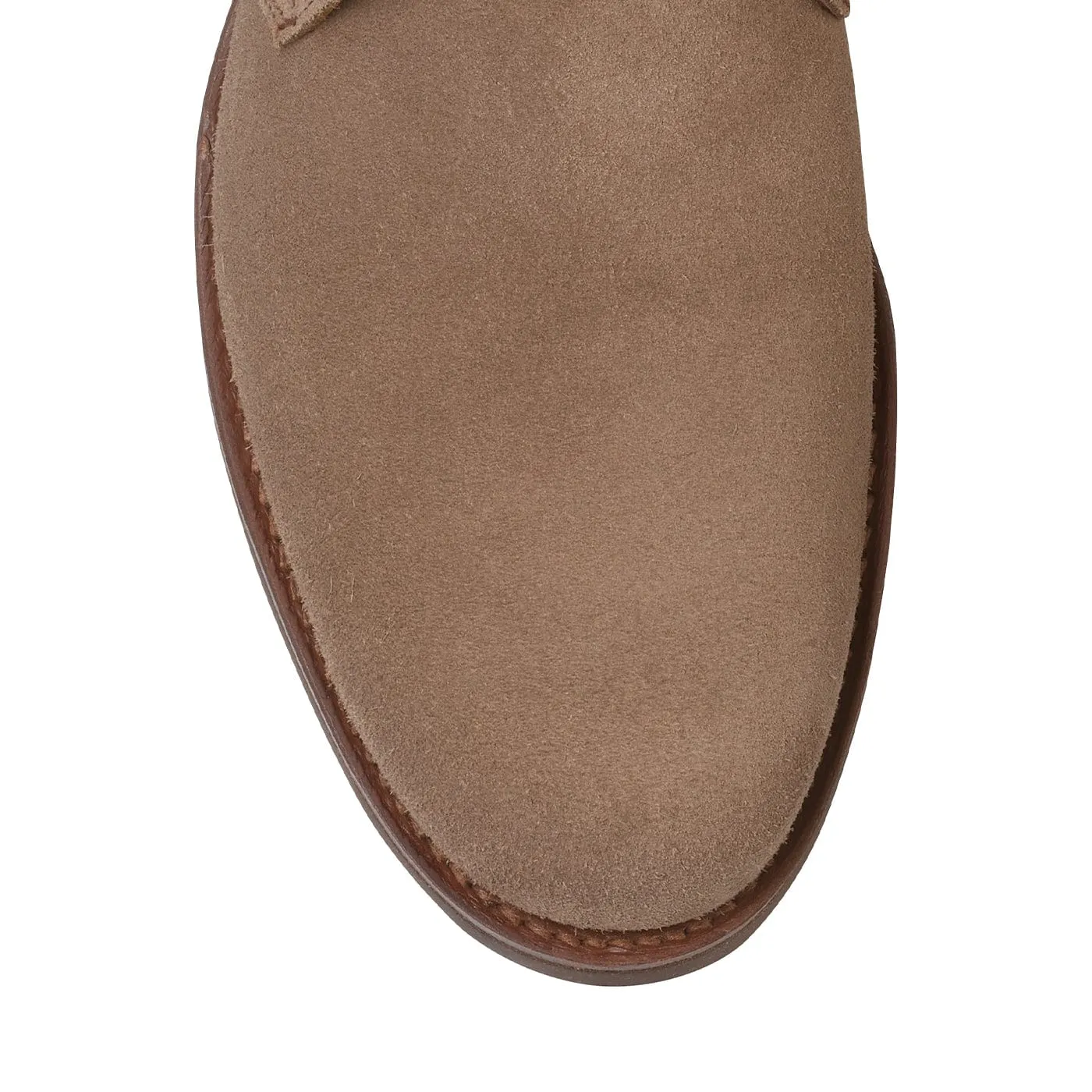 Chukka 4 Taupe Reverse Butt Suede