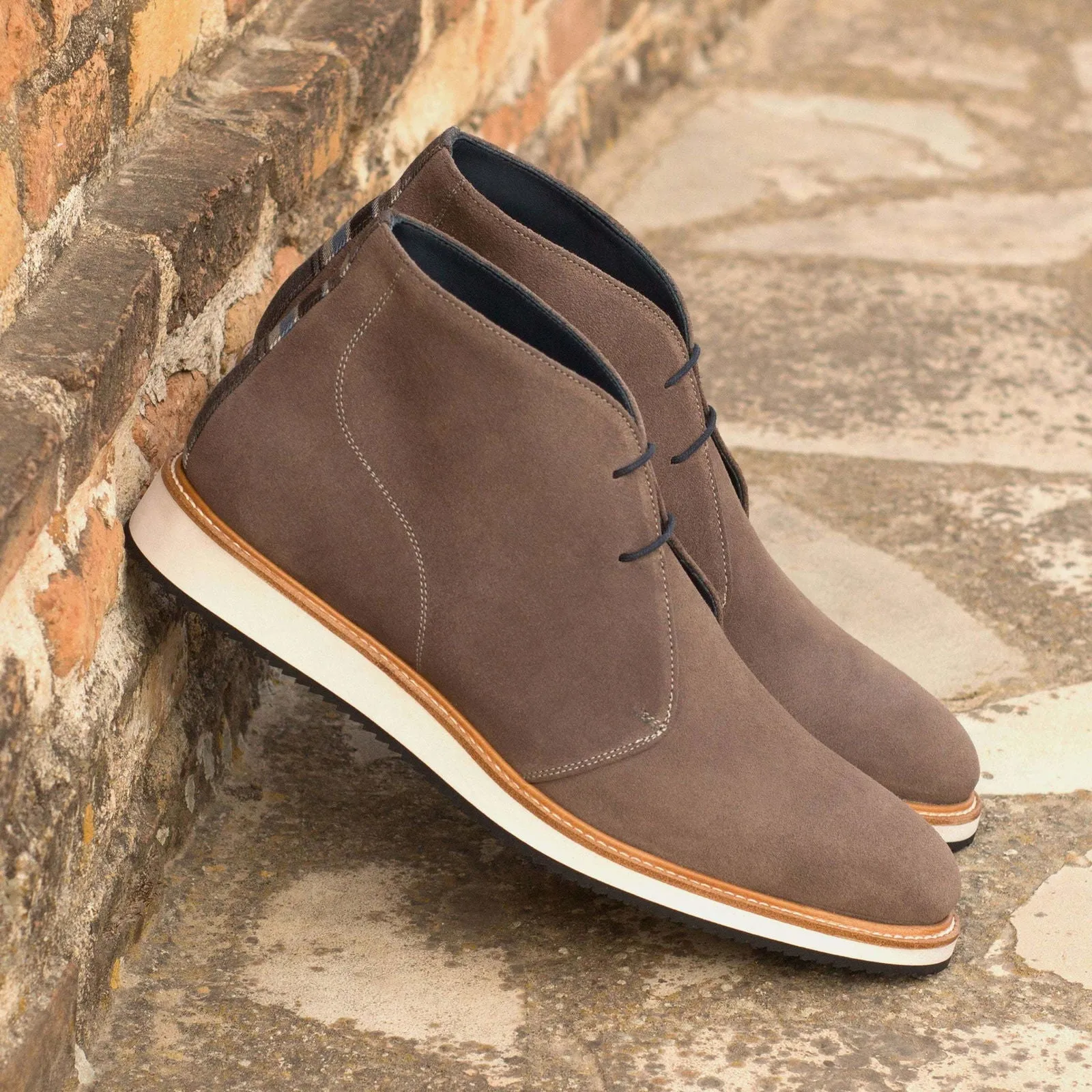 Chukka-Suede, Sartorial, Grey