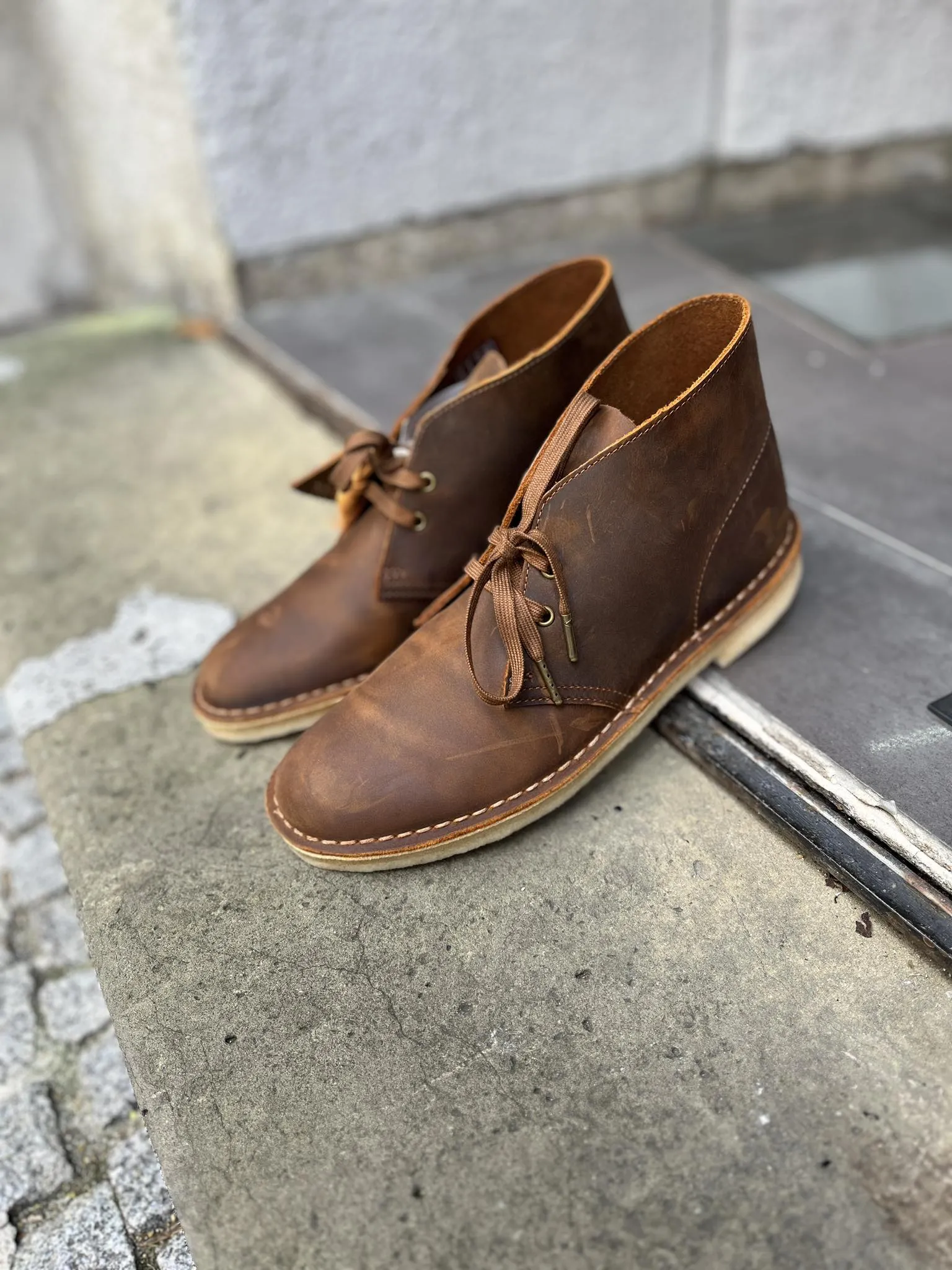 Clarks desert boot (beewax)