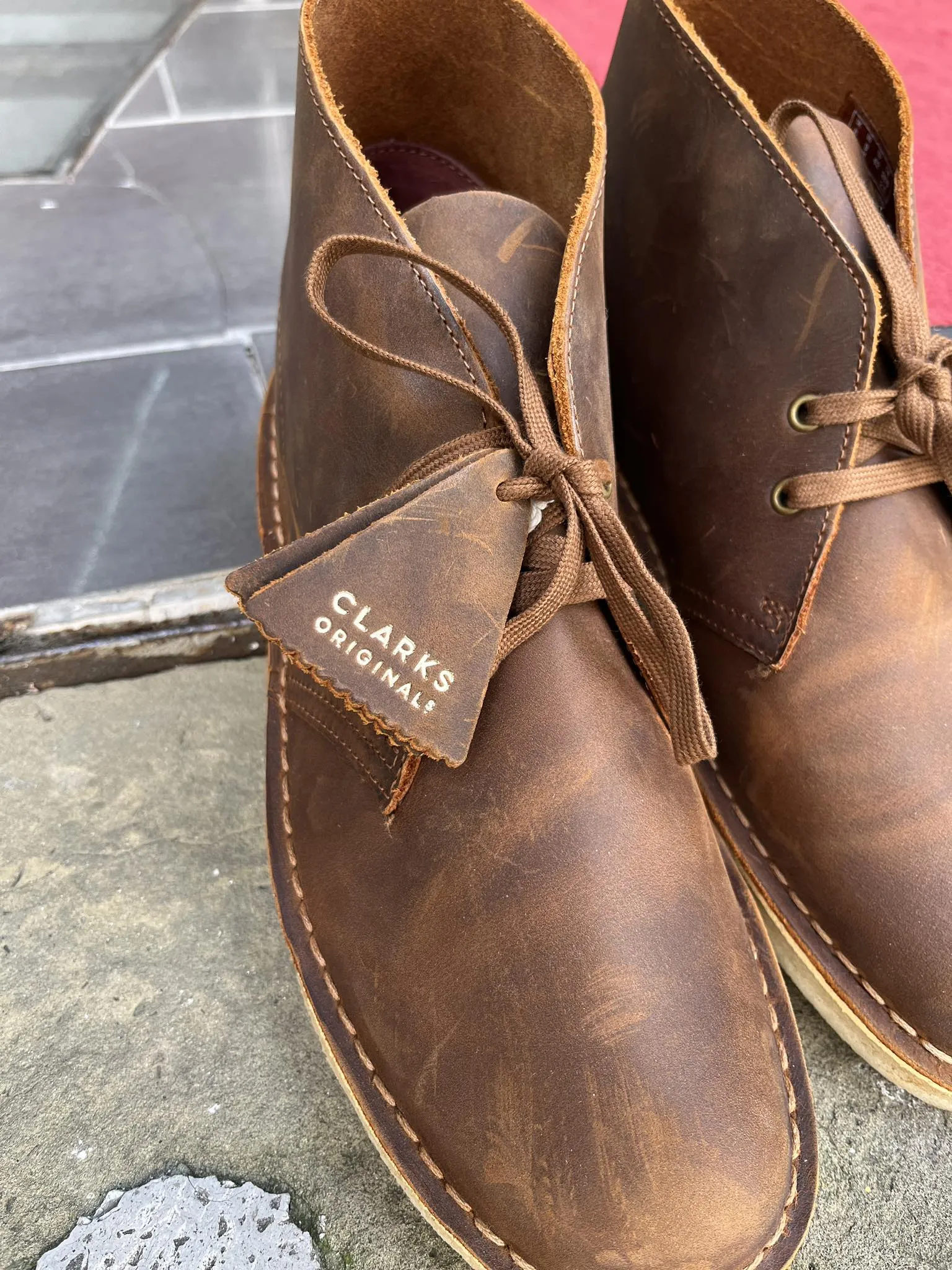 Clarks desert boot (beewax)