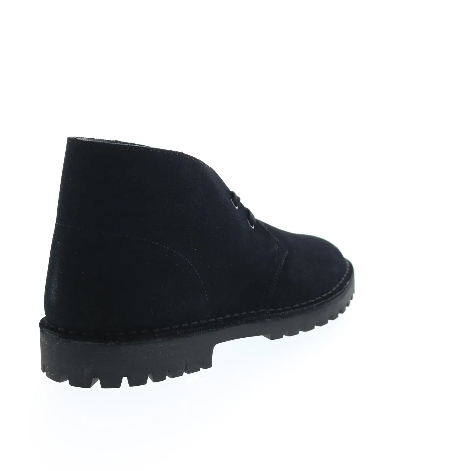 Clarks Originals Desert Rock Boots Men's Black Suede 26162705