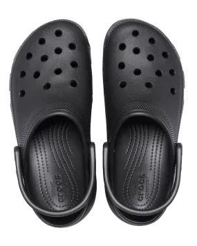 Classic Platform Clogs in Black