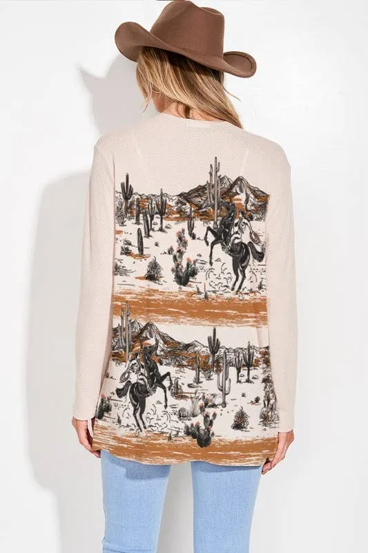 Desert Rodeo Knit Cardigan