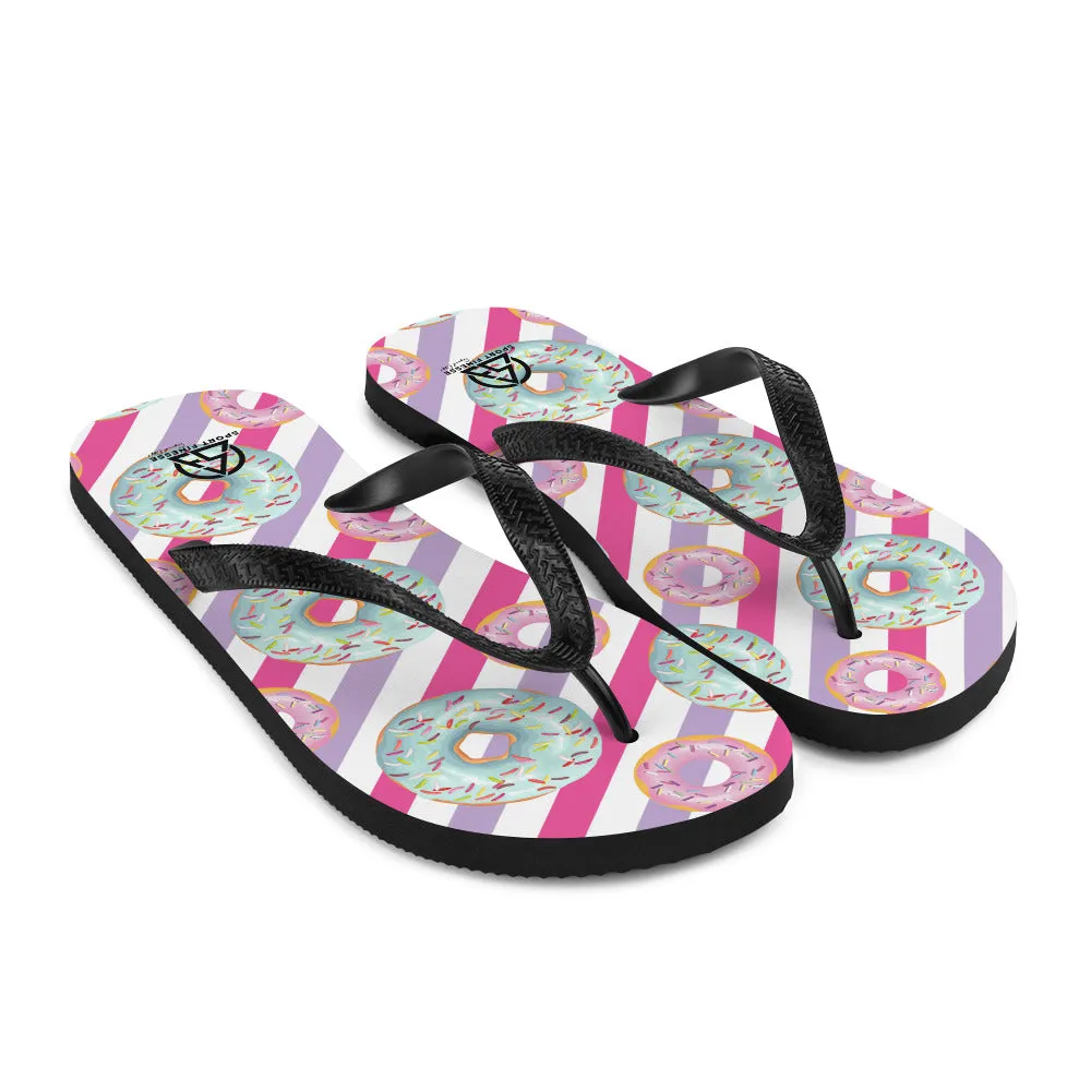 Donut Lover Flip-Flops
