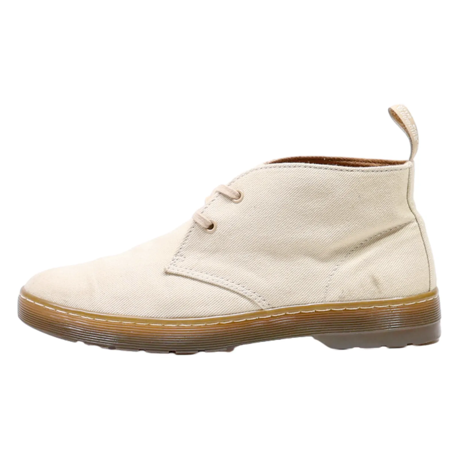 DR MARTENS MAYPORT Desert Boots Beige Canvas Mens UK 9