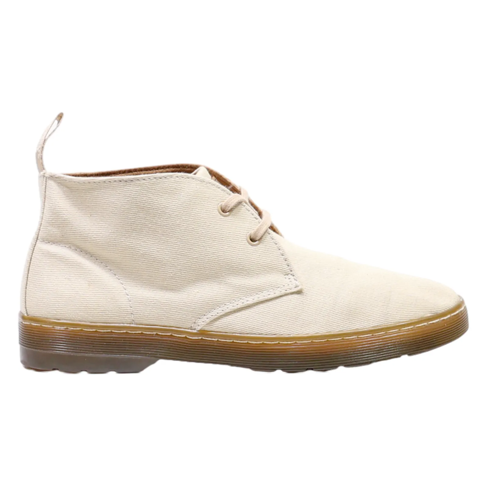 DR MARTENS MAYPORT Desert Boots Beige Canvas Mens UK 9