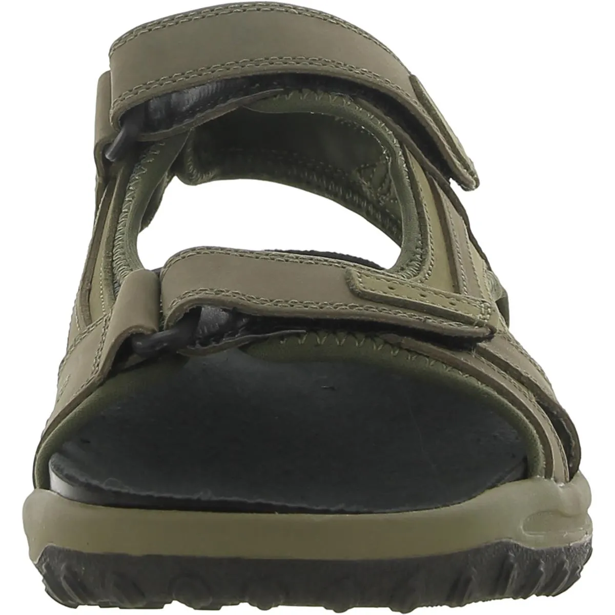 Drew Mens Warren Leather Mesh Fisherman Sandals