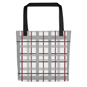 Elegant Plaid Tote bag