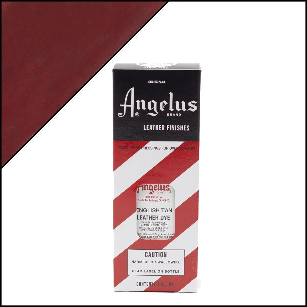 English Tan Leather Dye