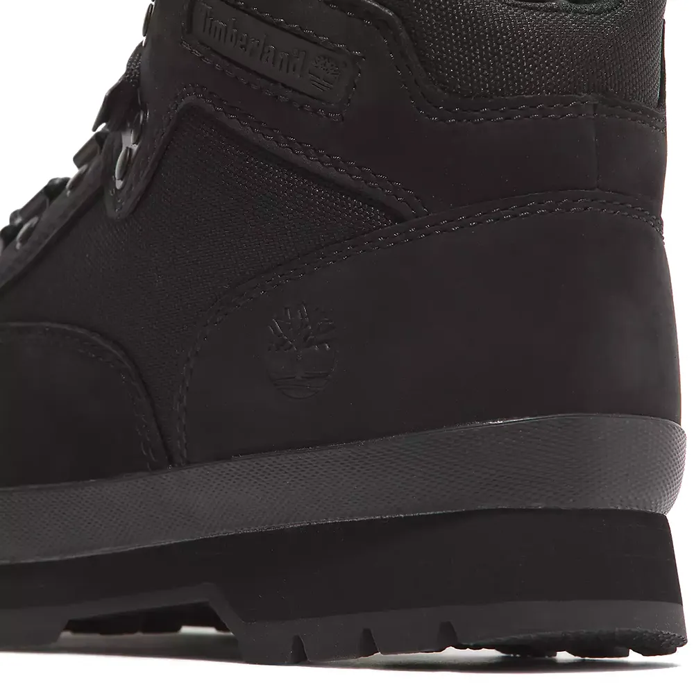 Euro Hiker Mid Lace-up Boot 'Black Nubuck'