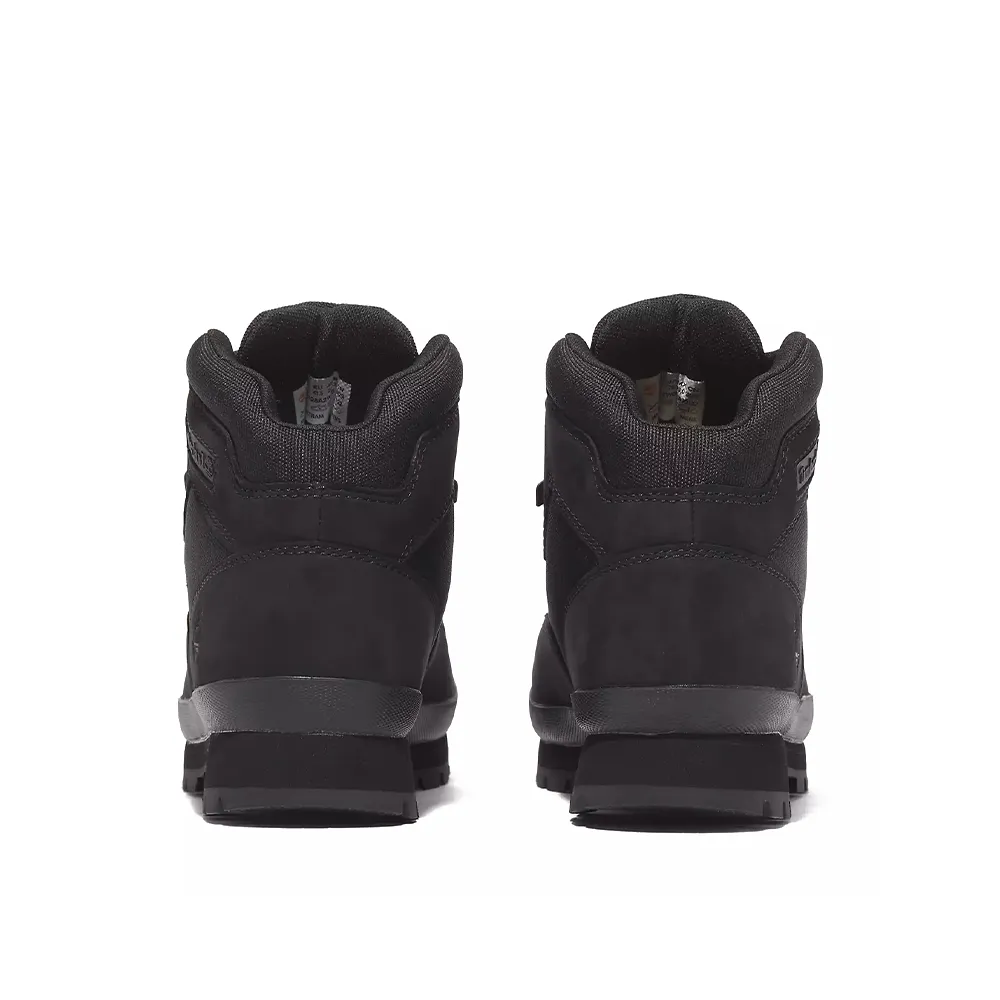 Euro Hiker Mid Lace-up Boot 'Black Nubuck'