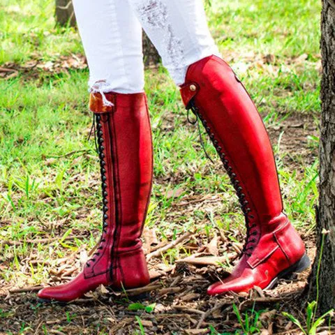 Fashionable High Tube Knee Boots