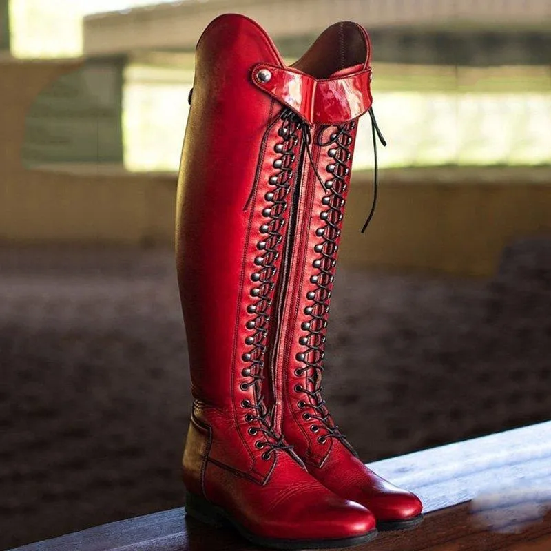 Fashionable High Tube Knee Boots