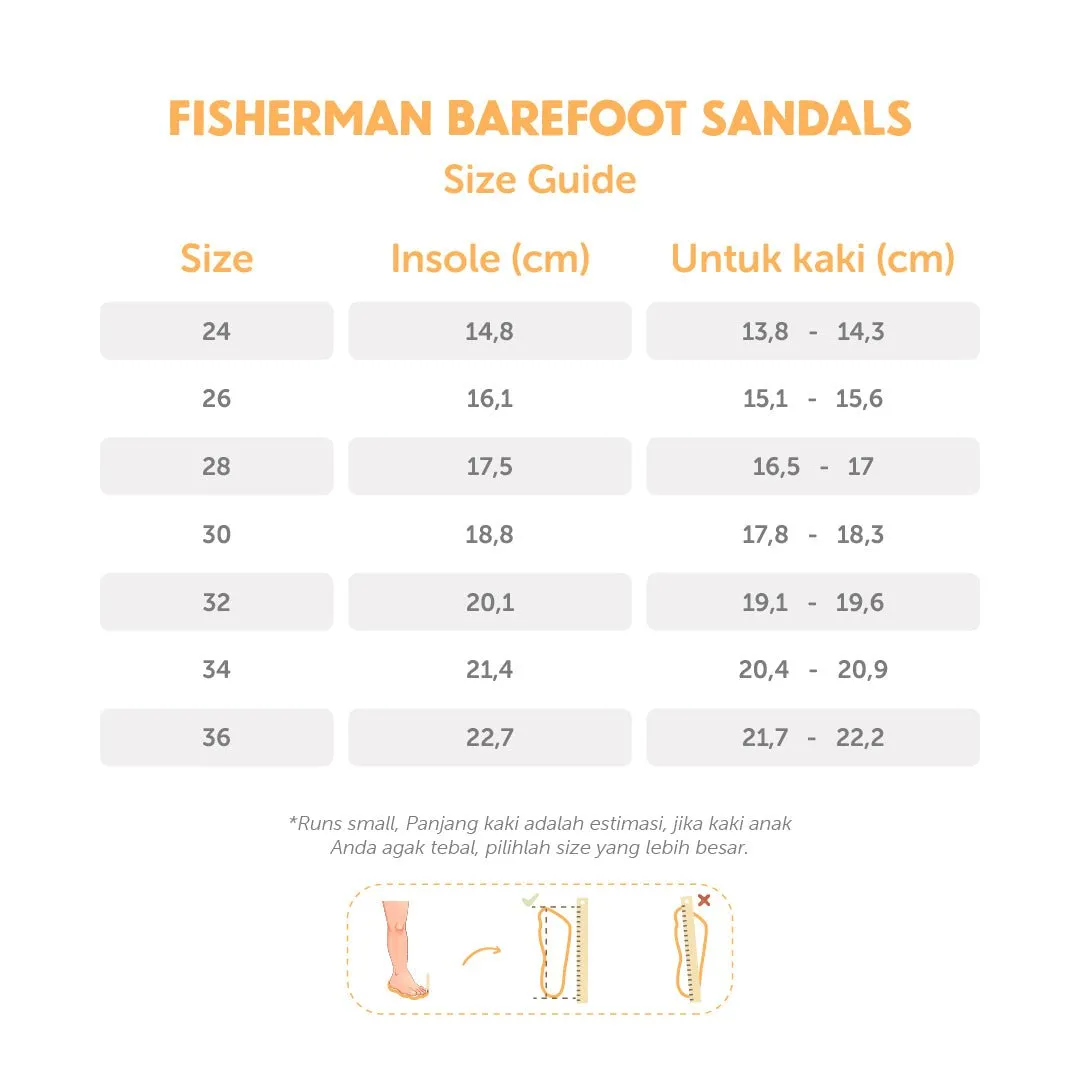 Fisherman Barefoot Sandals - Black On Black