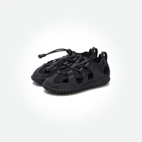 Fisherman Barefoot Sandals - Black On Black