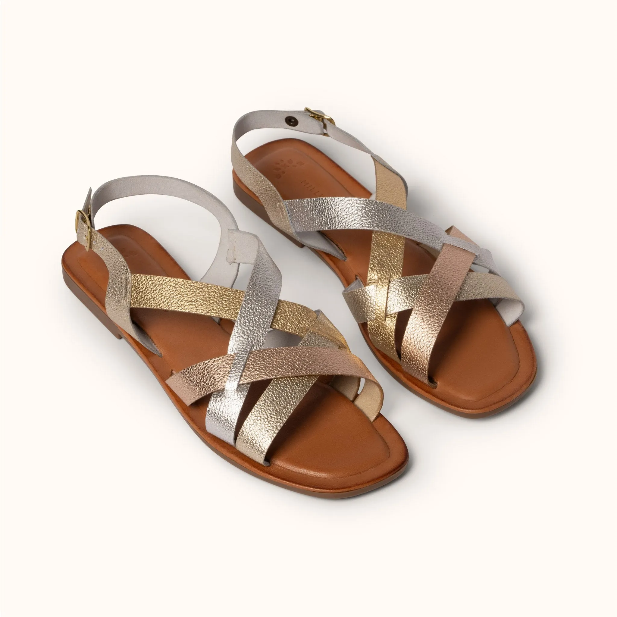 Fisherman Sandal - Metallic