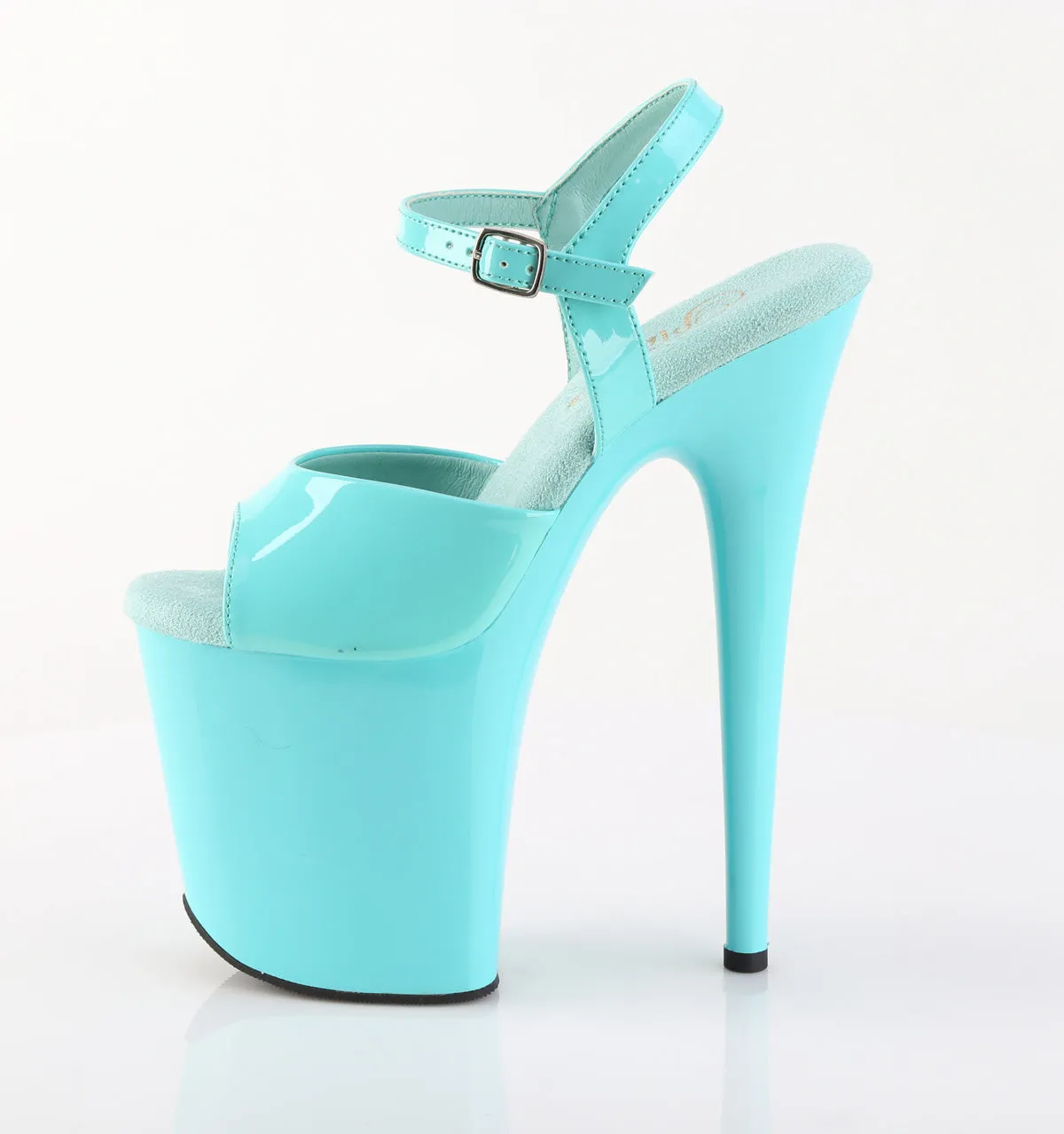 FLAMINGO-809 Aqua Platform Sandals