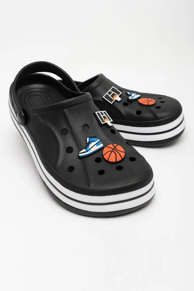 Foxing Clog Black