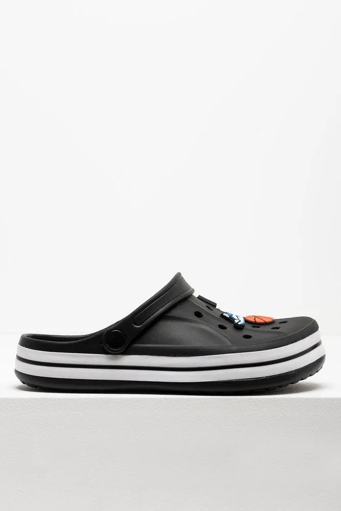 Foxing Clog Black