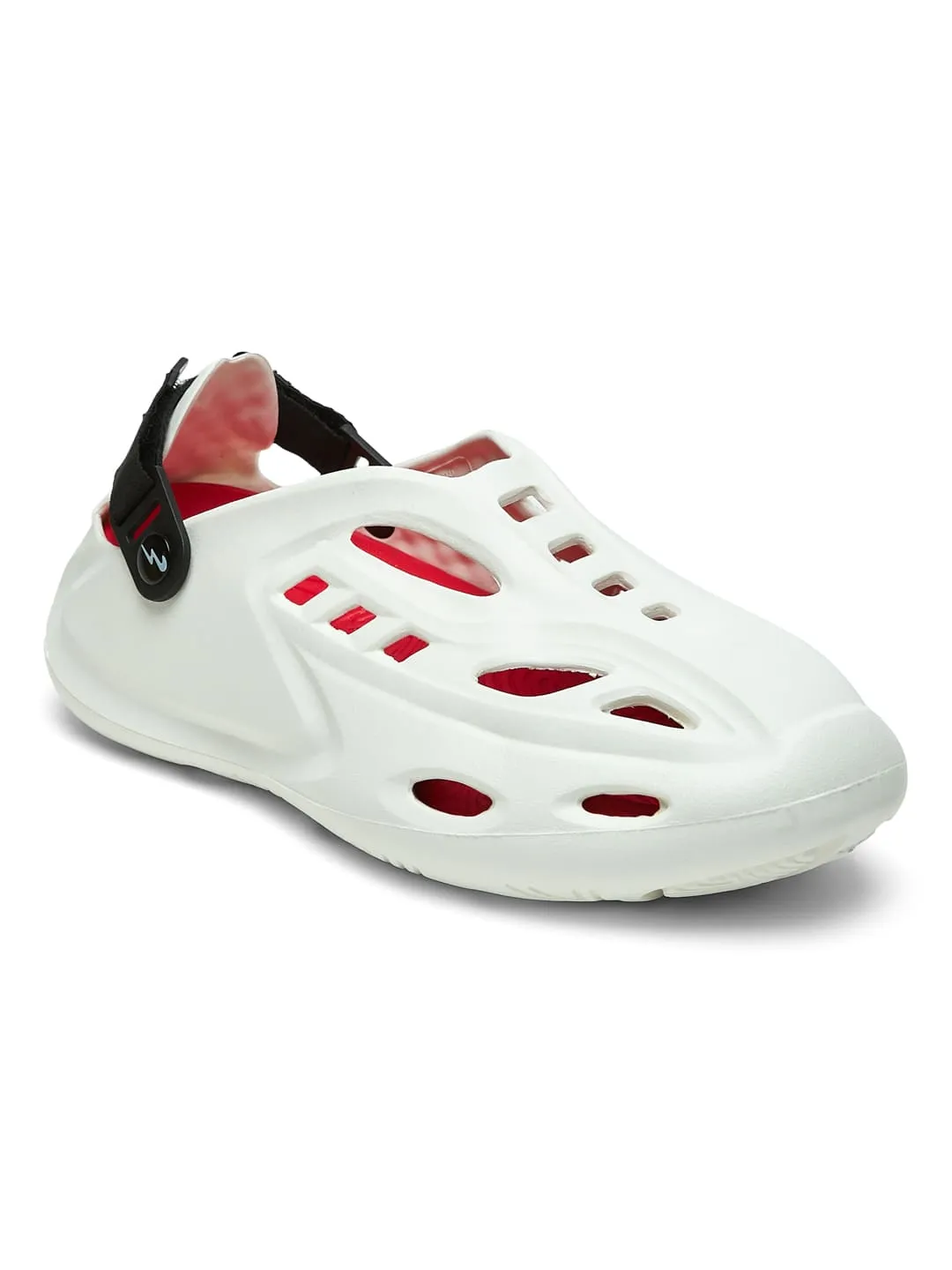 GC-4019B White Men's Clogs