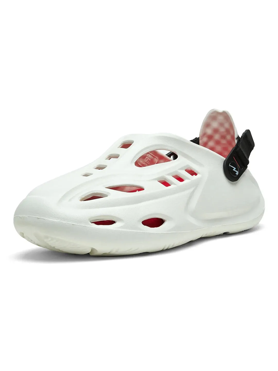 GC-4019B White Men's Clogs